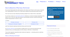 Desktop Screenshot of howtobecomeapharmacytech.org